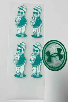 Express Shipping and Ink Screen Printing Heat Transfer Clothing Labels for Pet Size 38*54mm