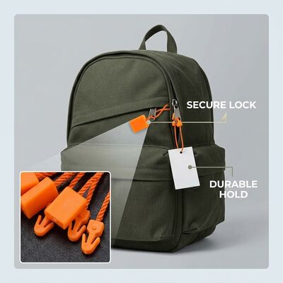 Wipe With A Soft Cloth Plastic Tag Fastener Standard Hanging Length Approximately 10 Inches and Easy to Handle for Various Tagging Requirements