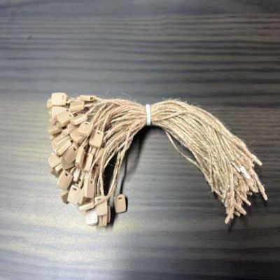 Tkanina Silikon Plastikowy Tag Zamknięcia Przymocowania Loop Pins Personalizowane
