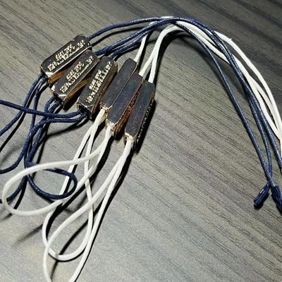 Etykietowanie handlowe Nylon Hang Tag Fasteners Loop