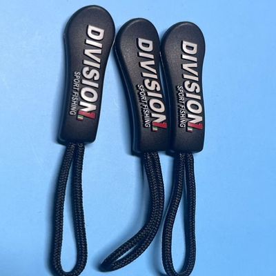 Czarne plastikowe zawieszone gumy nylonowe sznury do wyciągania zamka OEM
