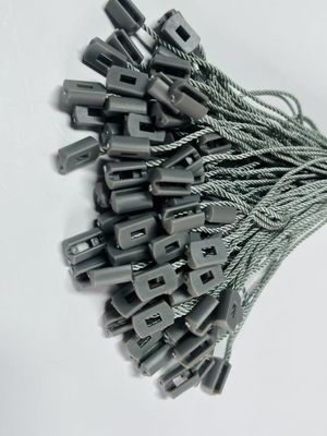 Szary POM Plastikowy Nylon Tag Przymocowania Do Wieszenia Tagów