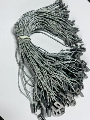 Szary POM Plastikowy Nylon Tag Przymocowania Do Wieszenia Tagów