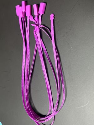 Odzyskane plastikowe zapięcie do zamków dla ubrań butów kapeluszy 1000 sztuk