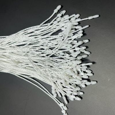 Zrównoważone zamknięcie kwadratowe Plastikowy Tag Przymocowanie Sznurek Pieczęć CMYK Dla Odzieży Niestandardowa