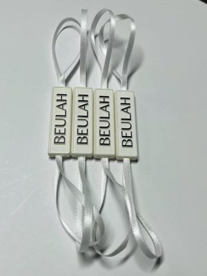 Embossed Logo Label Snap Lock Pin Loop Plastic Fastener Hang Tag Z Stringem