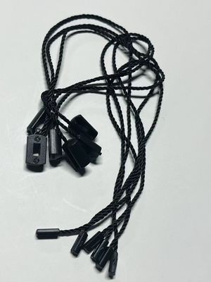 OEM Bagaże Podwieszony Tag Zamknięcie String Cena Tag Przymocowania Czarny