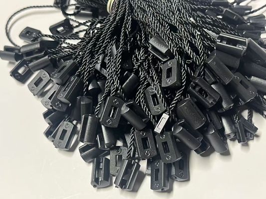 OEM Bagaże Podwieszony Tag Zamknięcie String Cena Tag Przymocowania Czarny