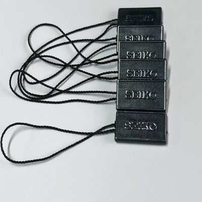 Wzdolny do pogody 3 cali Czarny Wiąże String Swing Tag Thread 100 p.p.