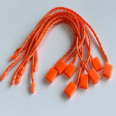 Tkaniny Pomarańczowe Plastikowe Tagi Związki Sprzedaż detaliczna Odzież Akcesoria