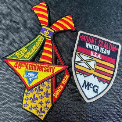 Glossy Finish Garment Patches Featuring Nylon or Cotton String Perfect for Clothing Decoration and Custom Apparel Creation