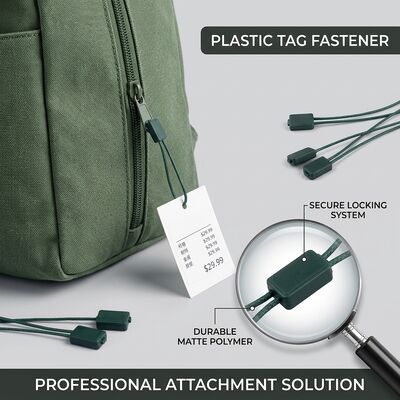 0.2 Inches Diameter Plastic Tag Fastener Eco-Friendly and for Casual Gatherings